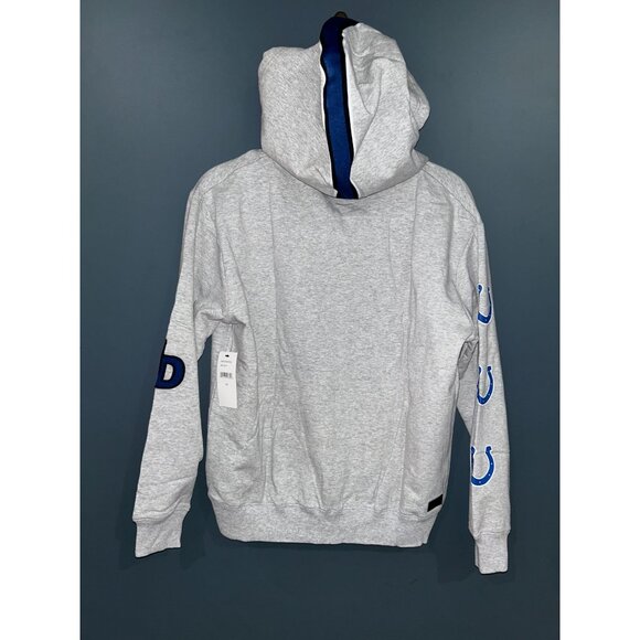 NEW Women's XS WEAR by Erin Andrews Gray Indianapolis Colts Full-Zip Hoodie - Picture 5 of 5